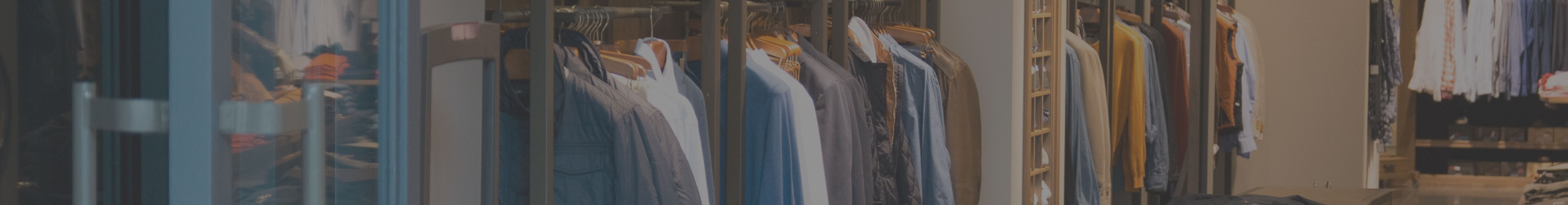 picture of clothes in a shop by protect commercial
