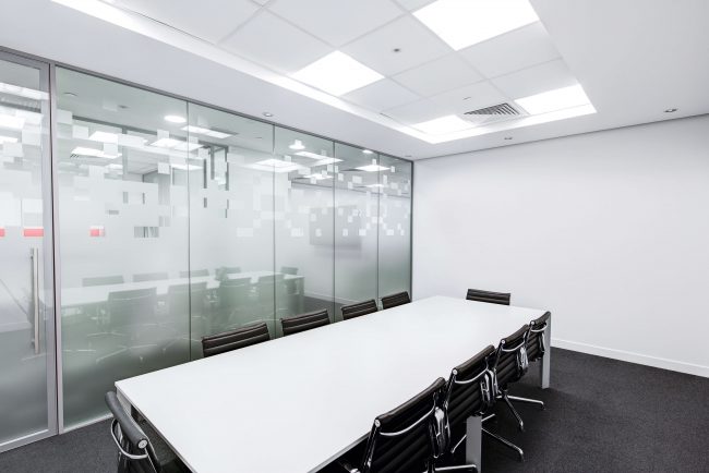picture of an office boardroom from protect commercial